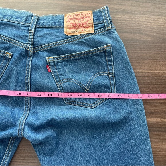 LEVI’S 501XX VINTAGE Button fly premium jeans WAIST 32 - Picture 7 of 13